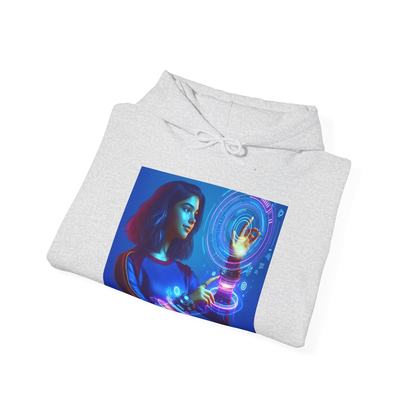 Girl Scifi Hooded Sweatshirt