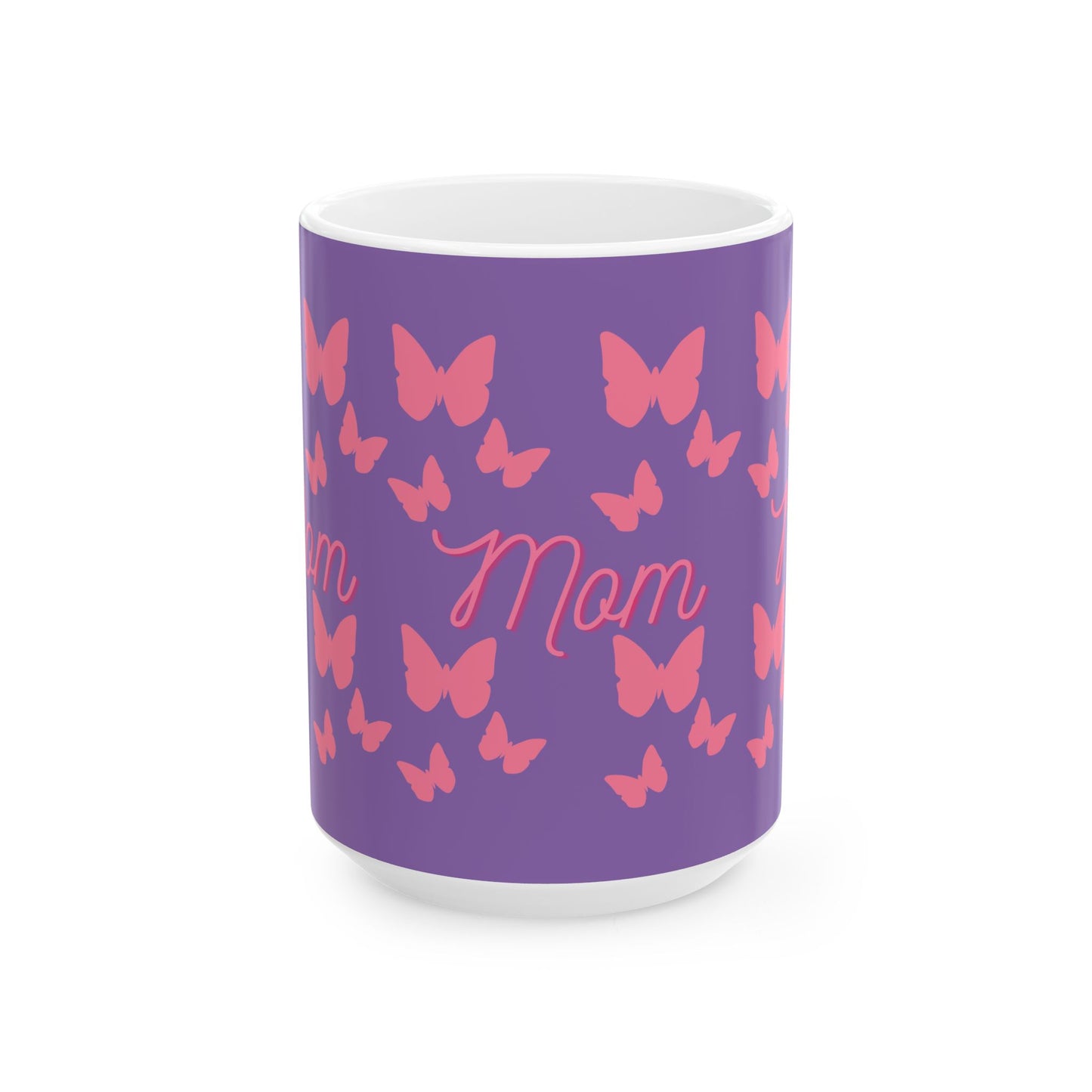 Mom Ceramic Mug - Mother's Day Gift, Birthday Present for Mom, Coffee Cup for Mothers, Gift for Her, Cute Mama Mug