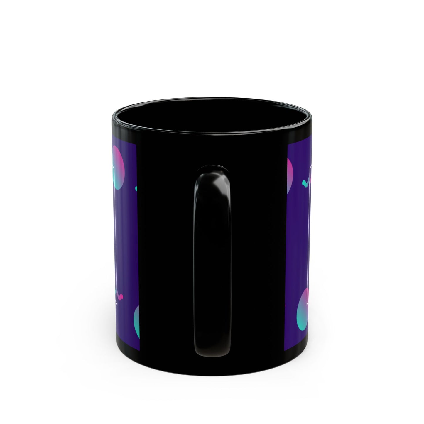 Geeky Inspiration Black Mug - Perfect for Coffee Lovers, Gamers, and Gift Giving, 11oz & 15oz Sizes Available, Ideal for Birthdays,