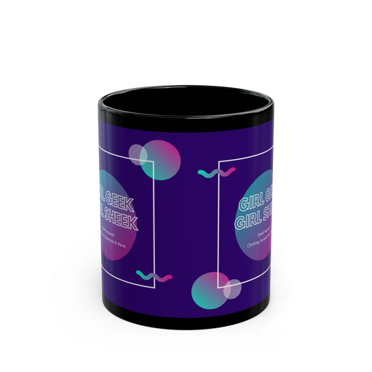 Geeky Inspiration Black Mug - Perfect for Coffee Lovers, Gamers, and Gift Giving, 11oz & 15oz Sizes Available, Ideal for Birthdays,