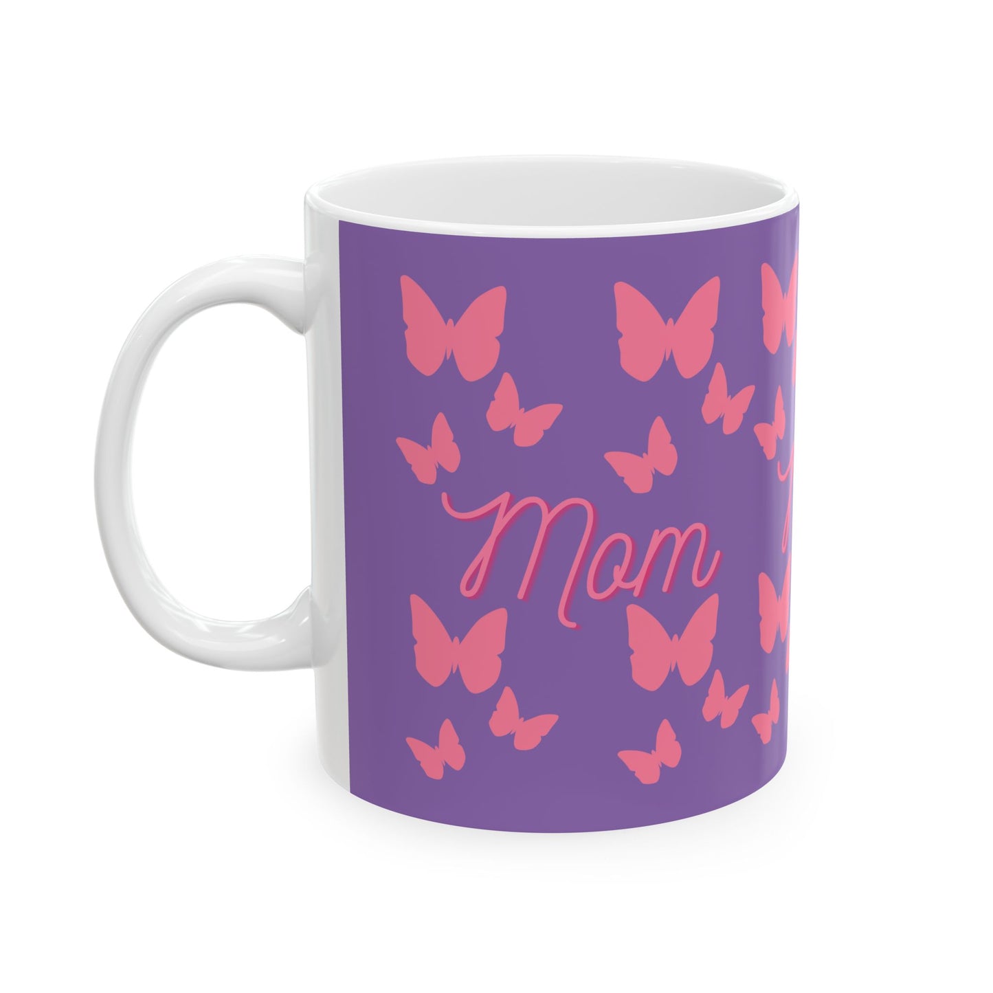 Mom Ceramic Mug - Mother's Day Gift, Birthday Present for Mom, Coffee Cup for Mothers, Gift for Her, Cute Mama Mug