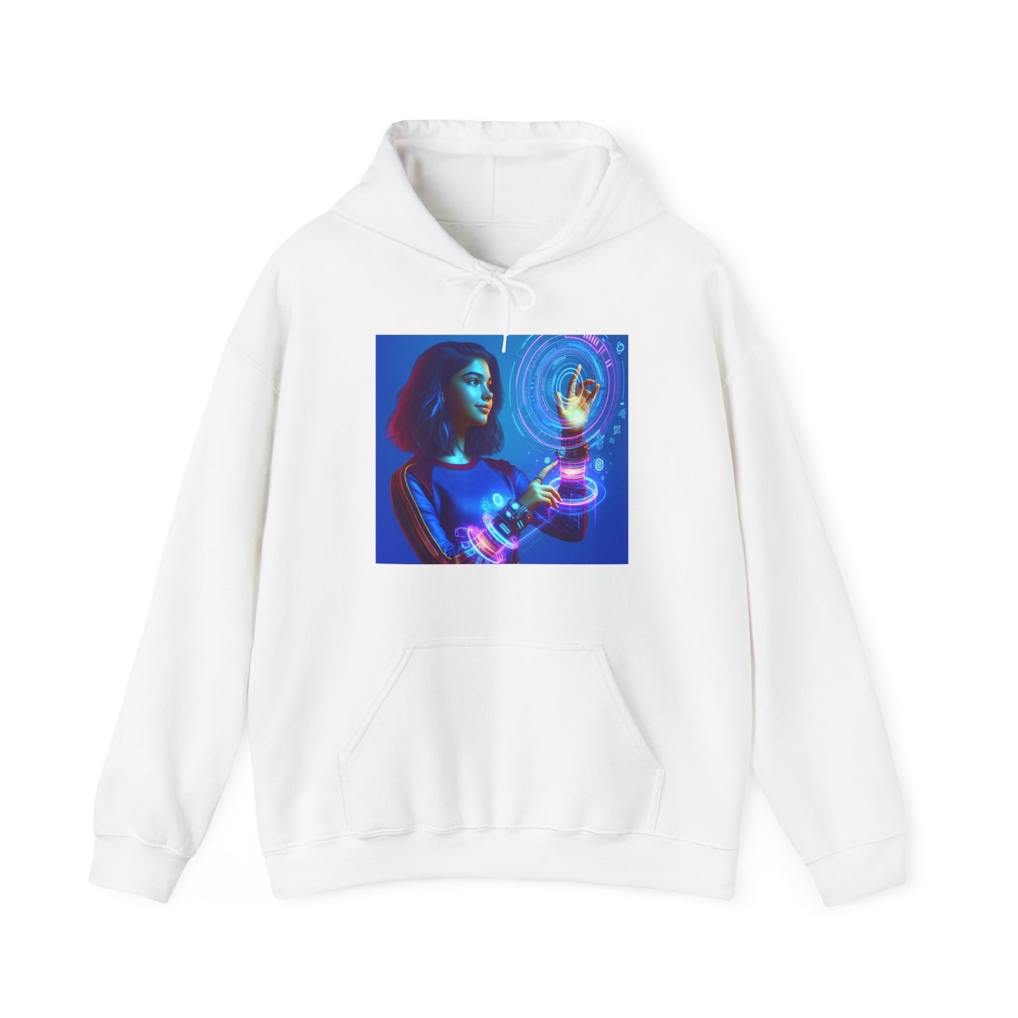 Girl Scifi Hooded Sweatshirt
