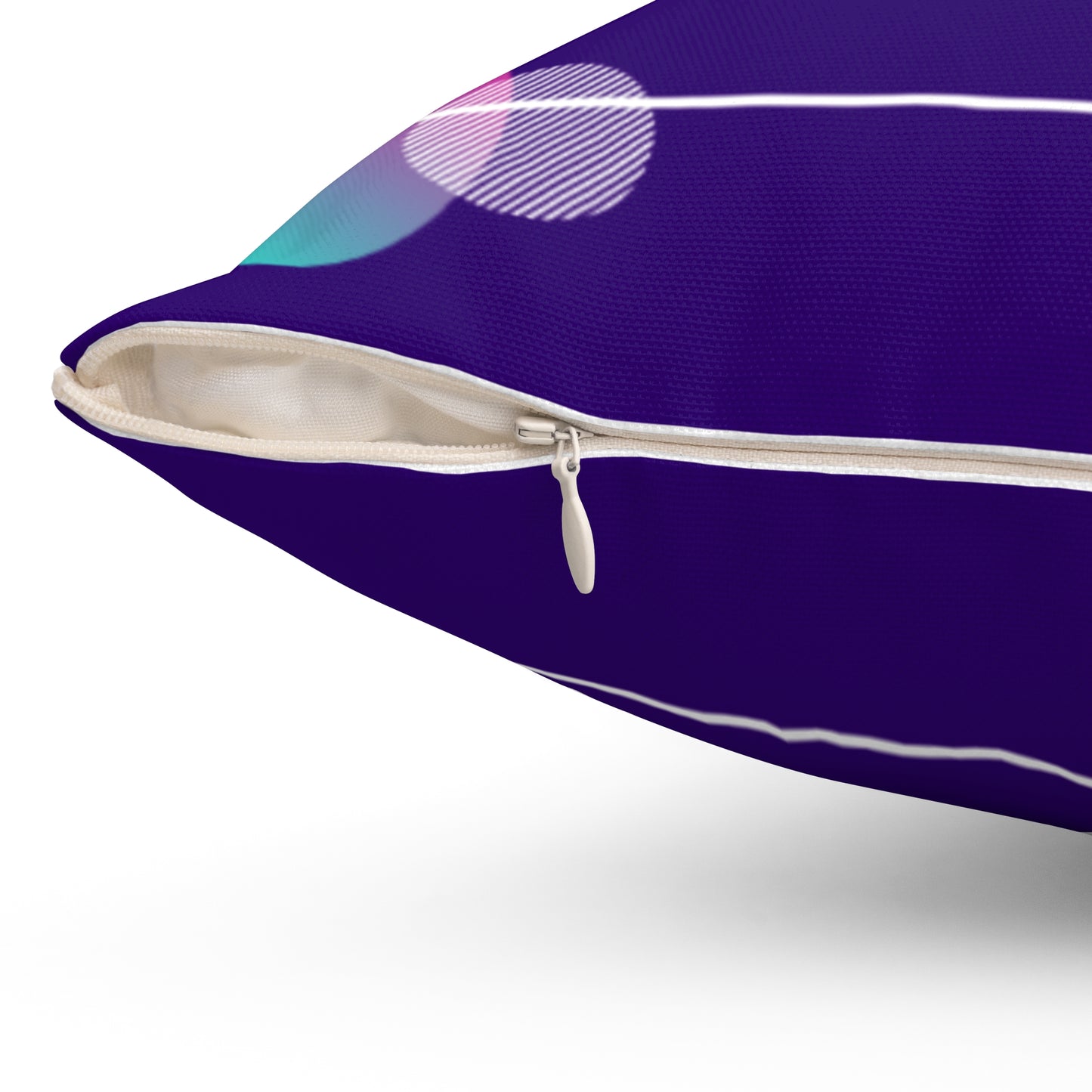 Girl Geek Inspired Square Pillow, Fun Home Decor, Gift for Nerds, Cozy Couch Cushion, Geeky Themed Living Room