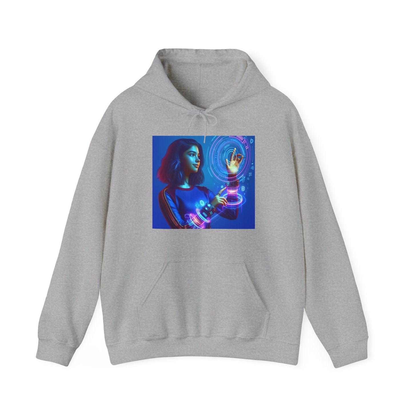 Girl Scifi Hooded Sweatshirt