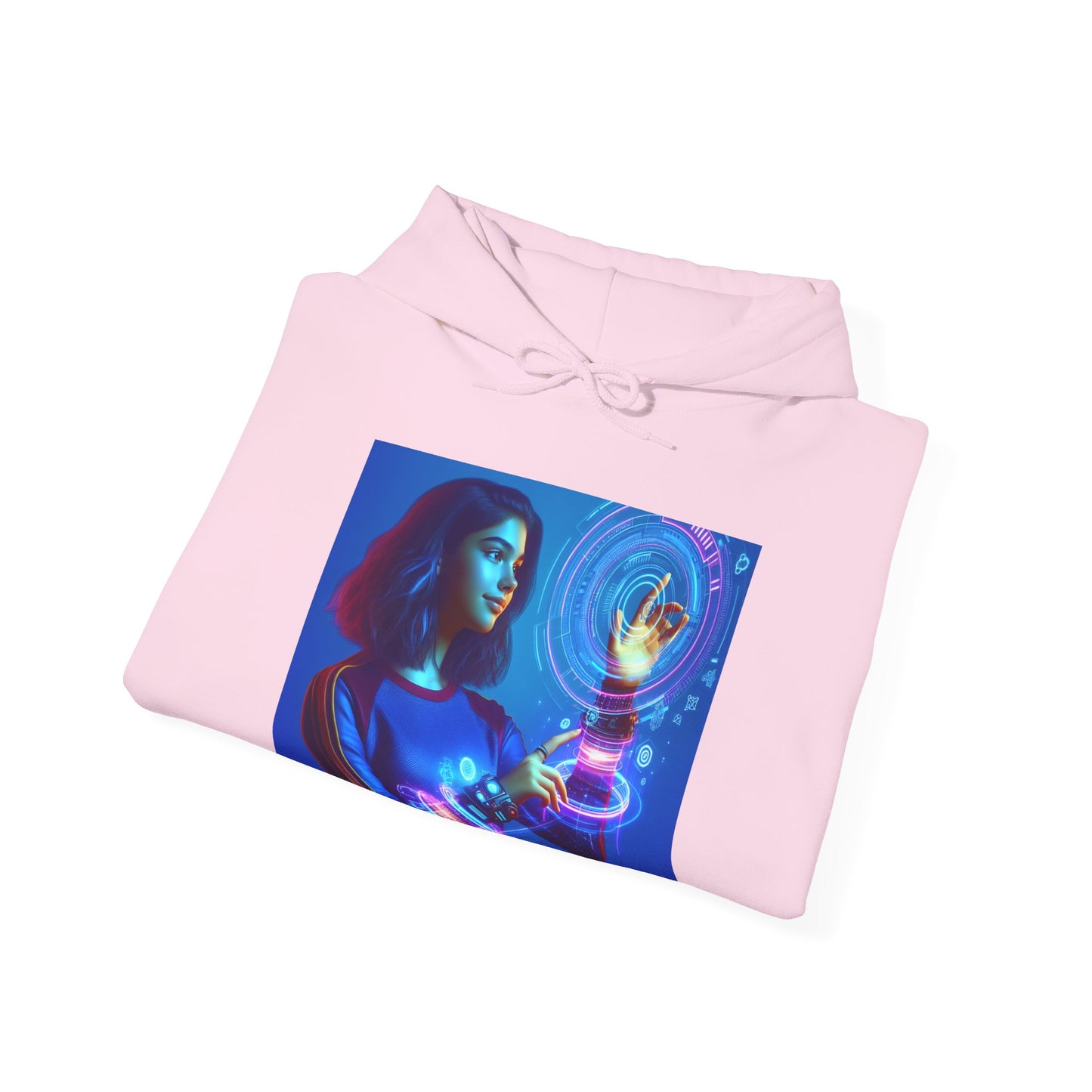 Girl Scifi Hooded Sweatshirt