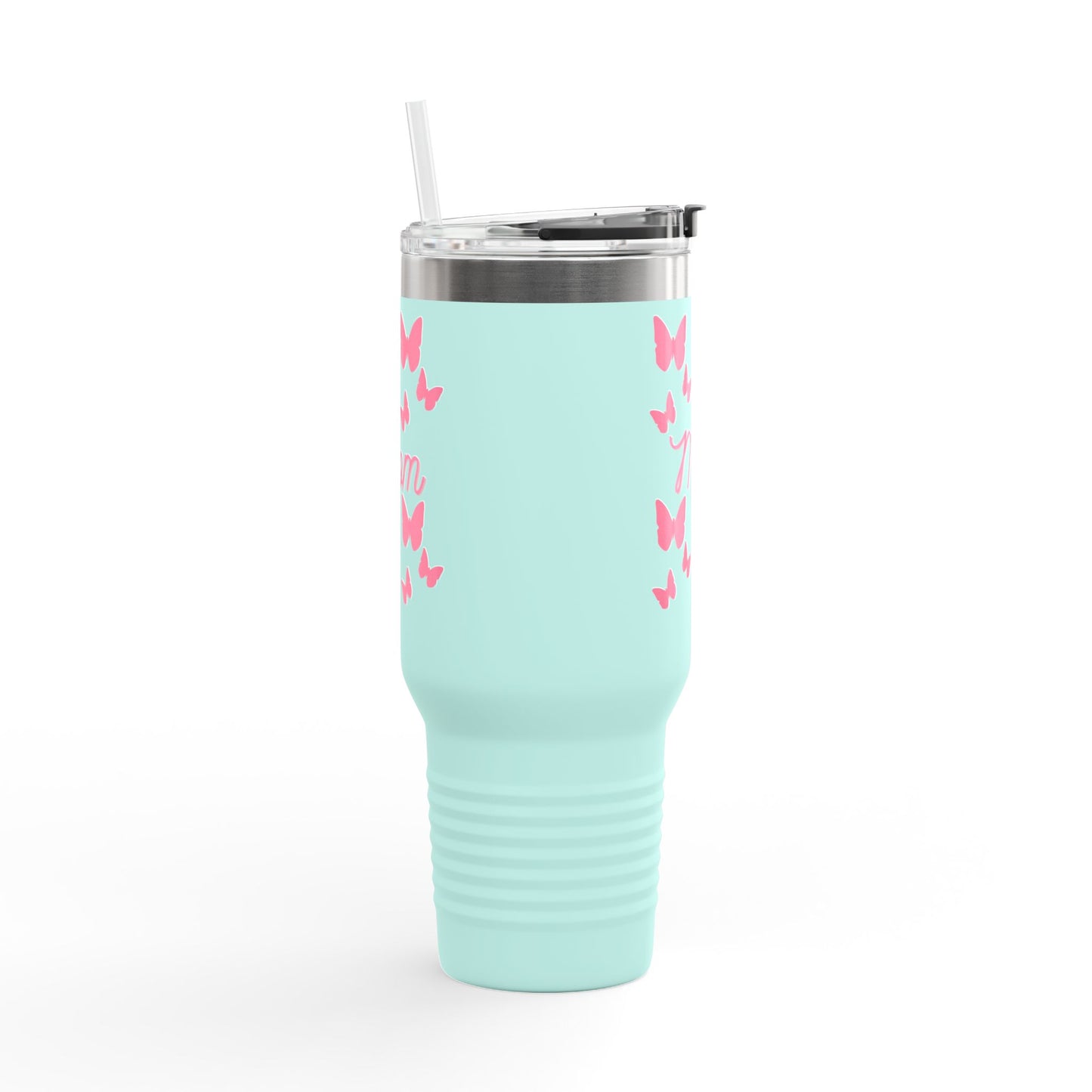 Butterfly Mom Insulated Travel Mug | Perfect Gift for Mothers, Great for Holidays, Coffee Lovers, Outdoor Adventures, Travel