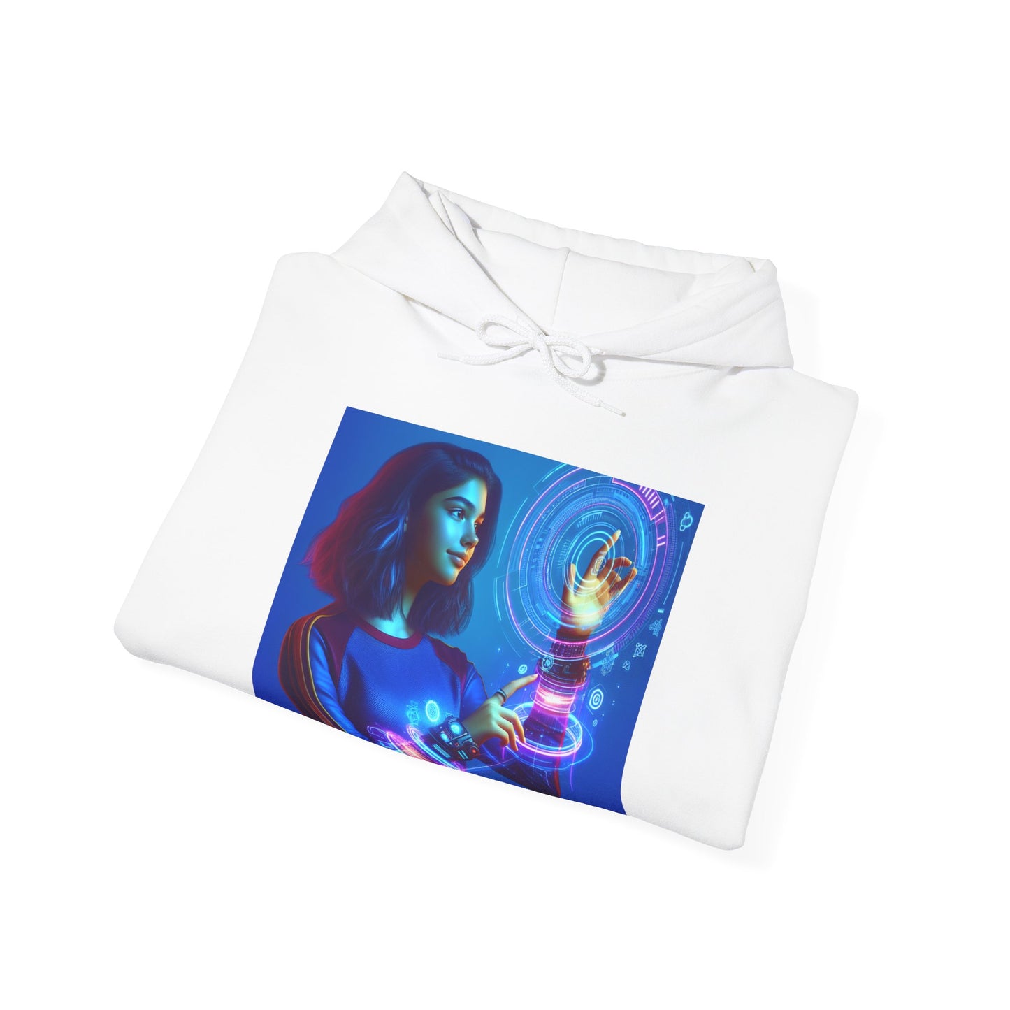 Girl Scifi Hooded Sweatshirt