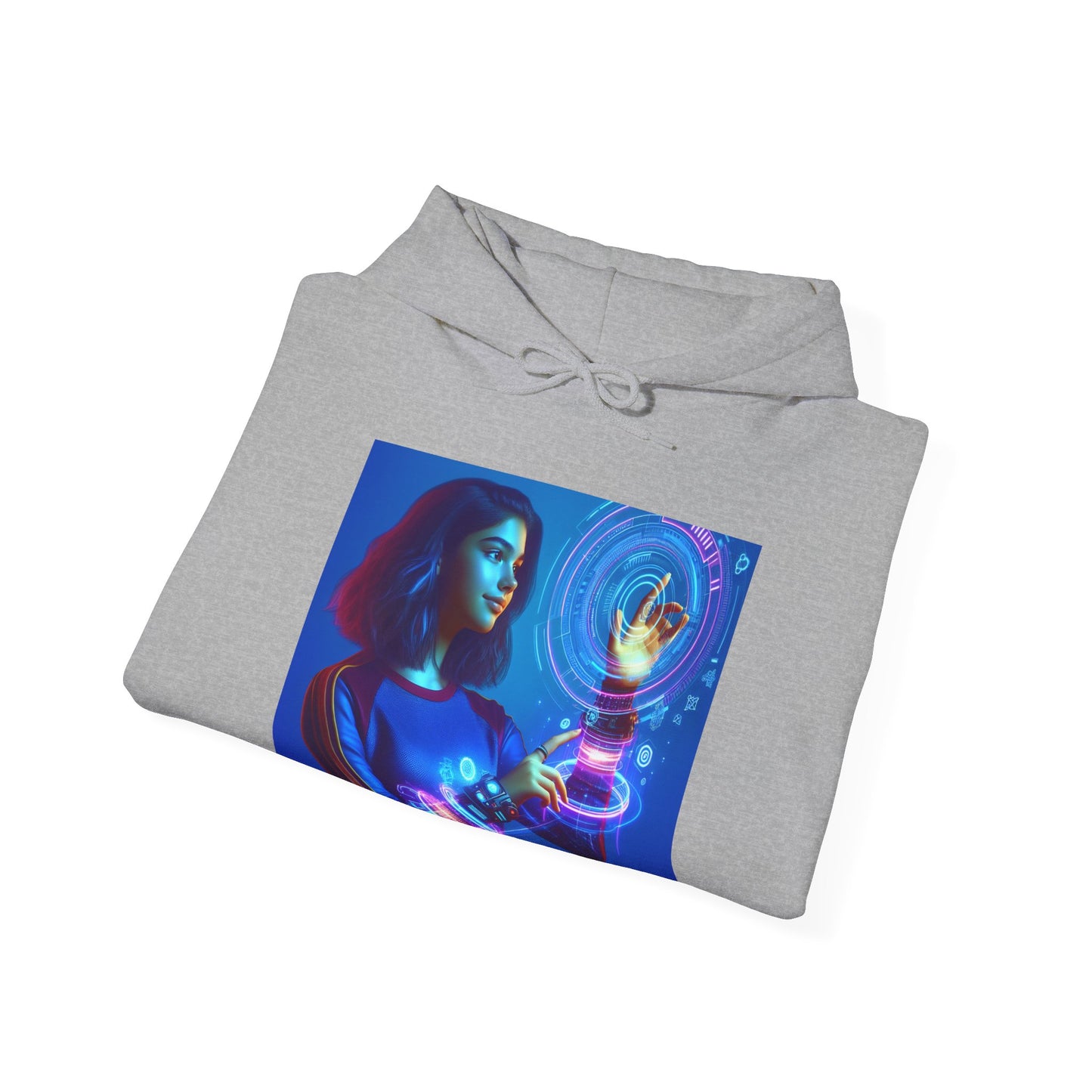 Girl Scifi Hooded Sweatshirt
