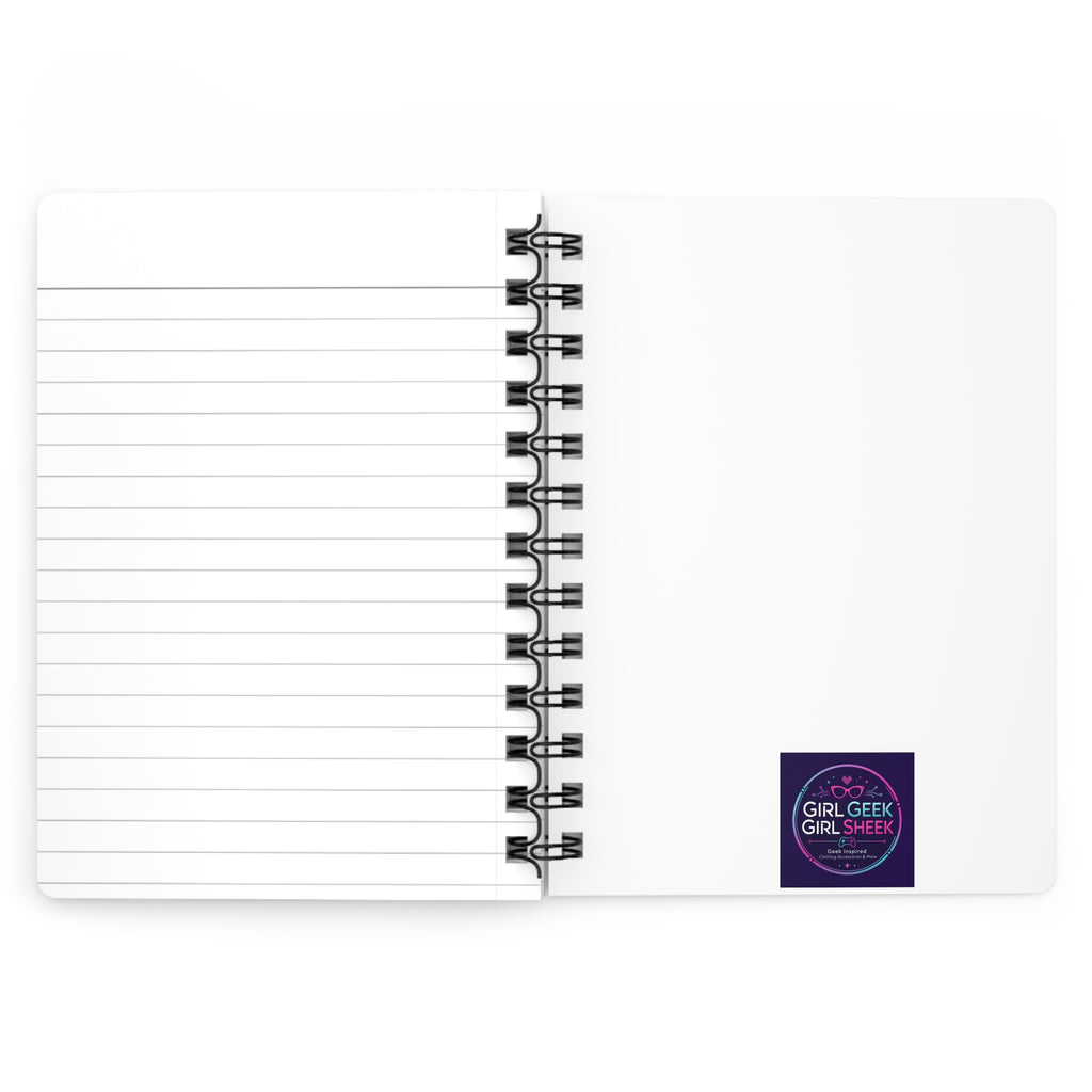 Read. Research. Rise. Spiral Journal — Girl Geek STEM Notebook