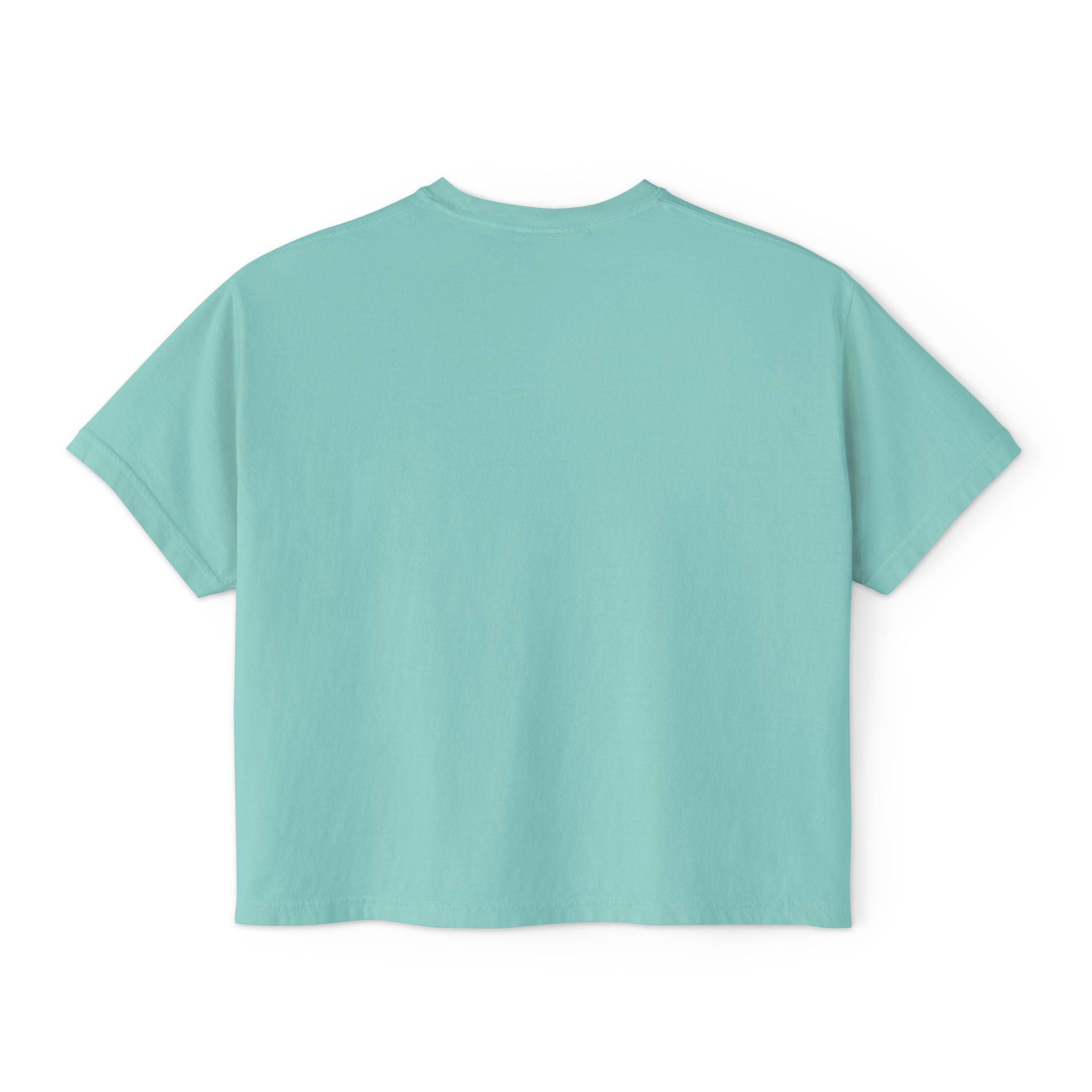 Reactive Chemistry Boxy Tee — Women's Science Graphic Shirt