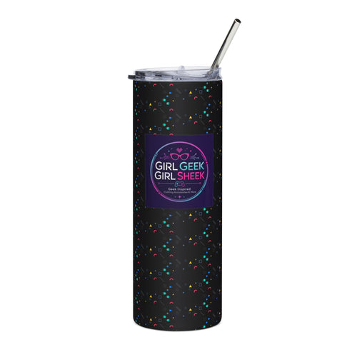 Girl Geek Tumbler — Stainless Steel 20oz