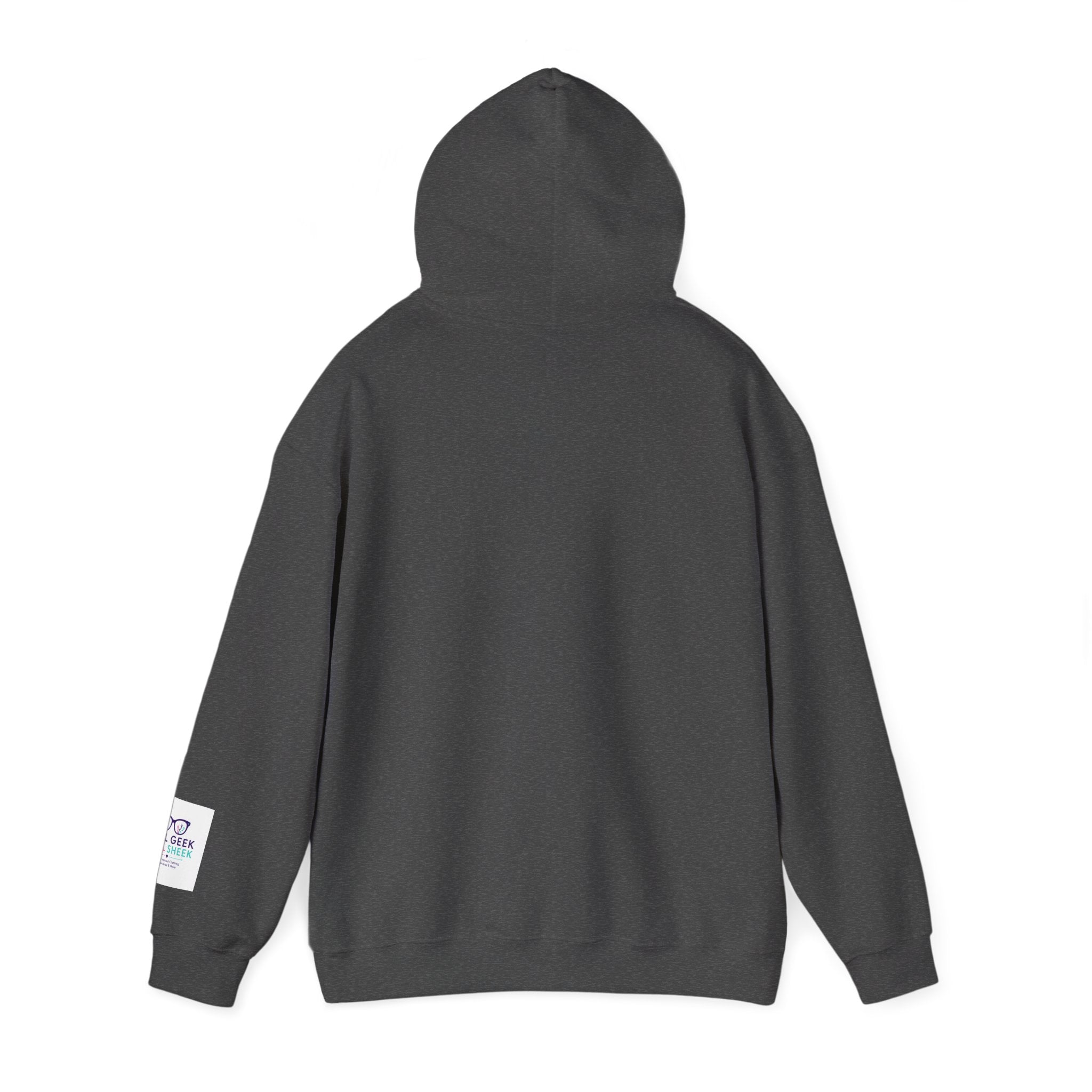 Reactive Hoodie — Modern Graphic Pullover with 'Re Ac TIVE' Text