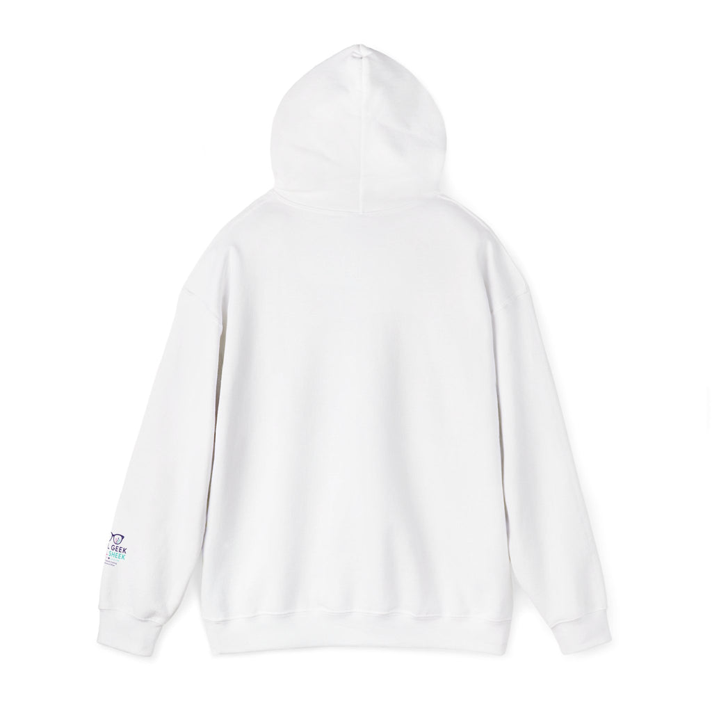 Reactive Hoodie — Modern Graphic Pullover with 'Re Ac TIVE' Text