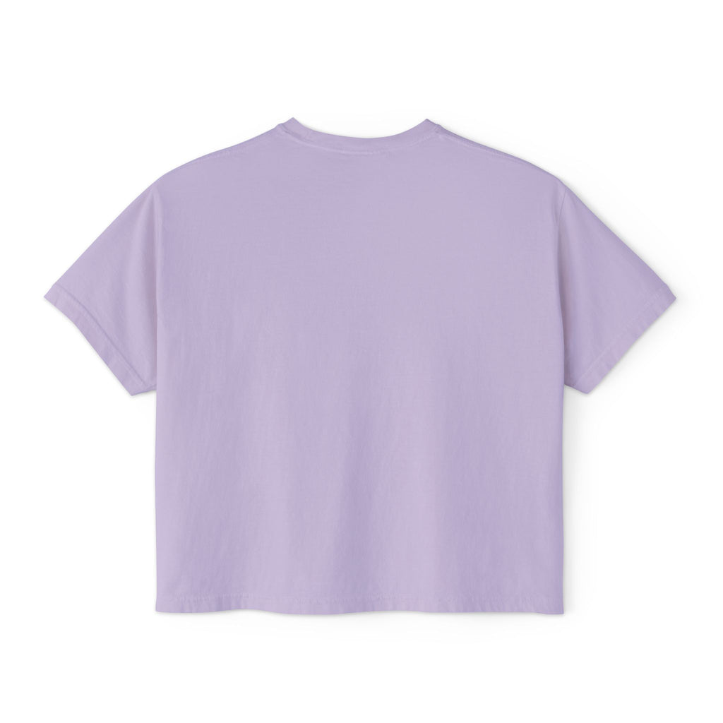 Boxy Tee — "Read, Research, Rise" Feminist Empowerment Crop T-Shirt