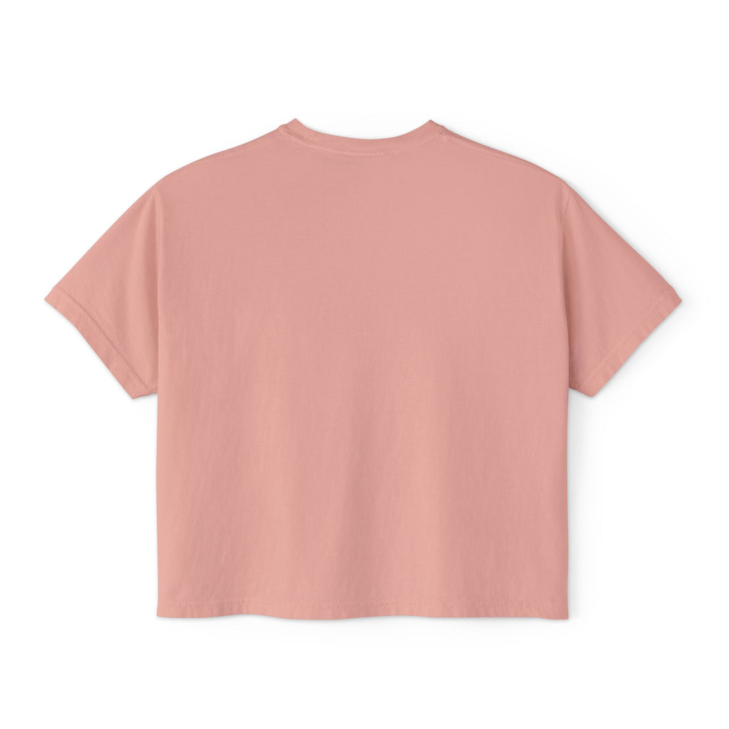 Boxy Tee — "Read, Research, Rise" Feminist Empowerment Crop T-Shirt