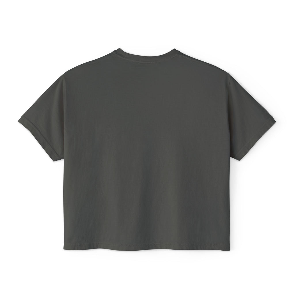 Boxy Tee — "Read, Research, Rise" Feminist Empowerment Crop T-Shirt