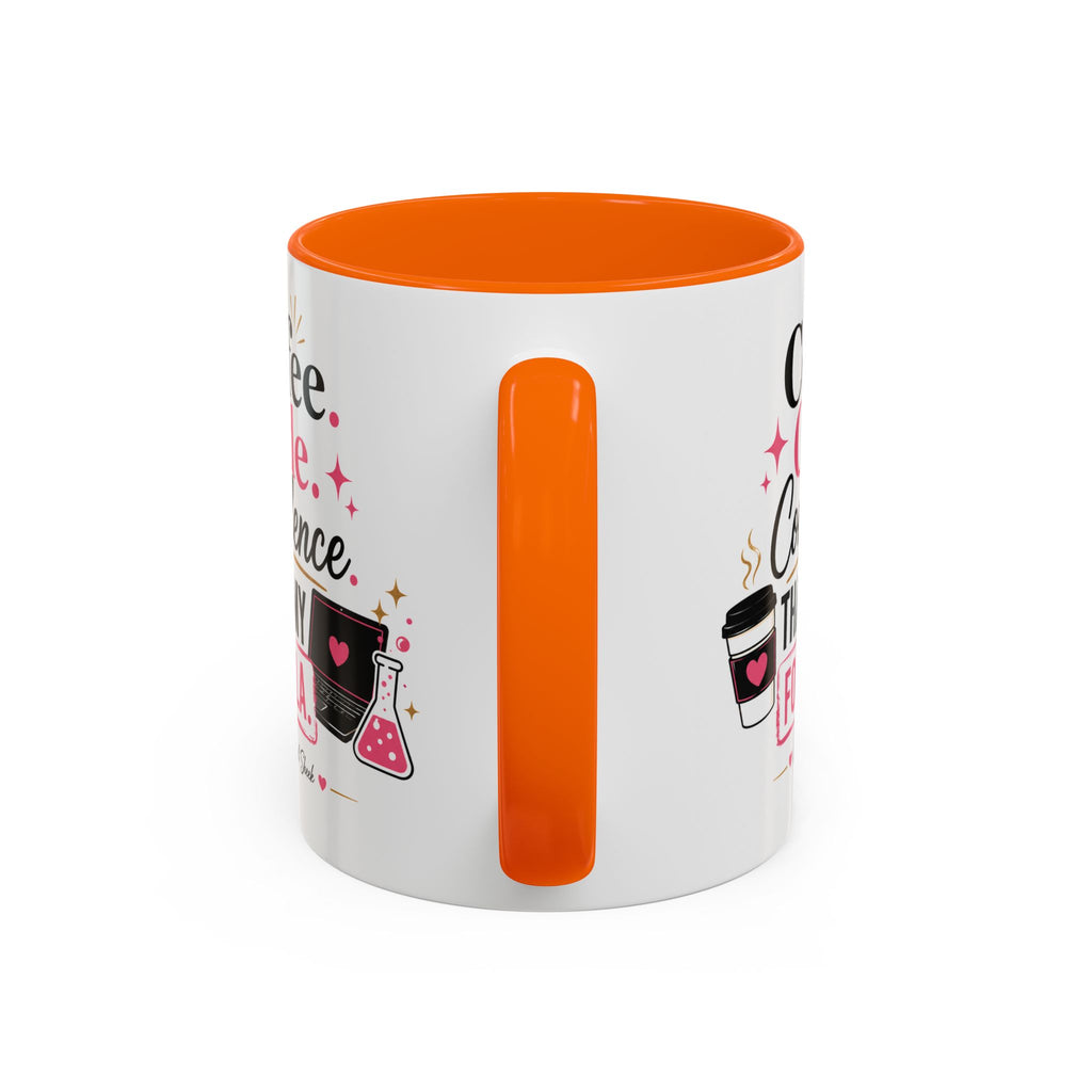 Coffee Mug — "Coffee. Code. Confidence." Programmer Gift Accent Mug