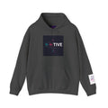 Reactive Hoodie — Modern Graphic Pullover with 'Re Ac TIVE' Text