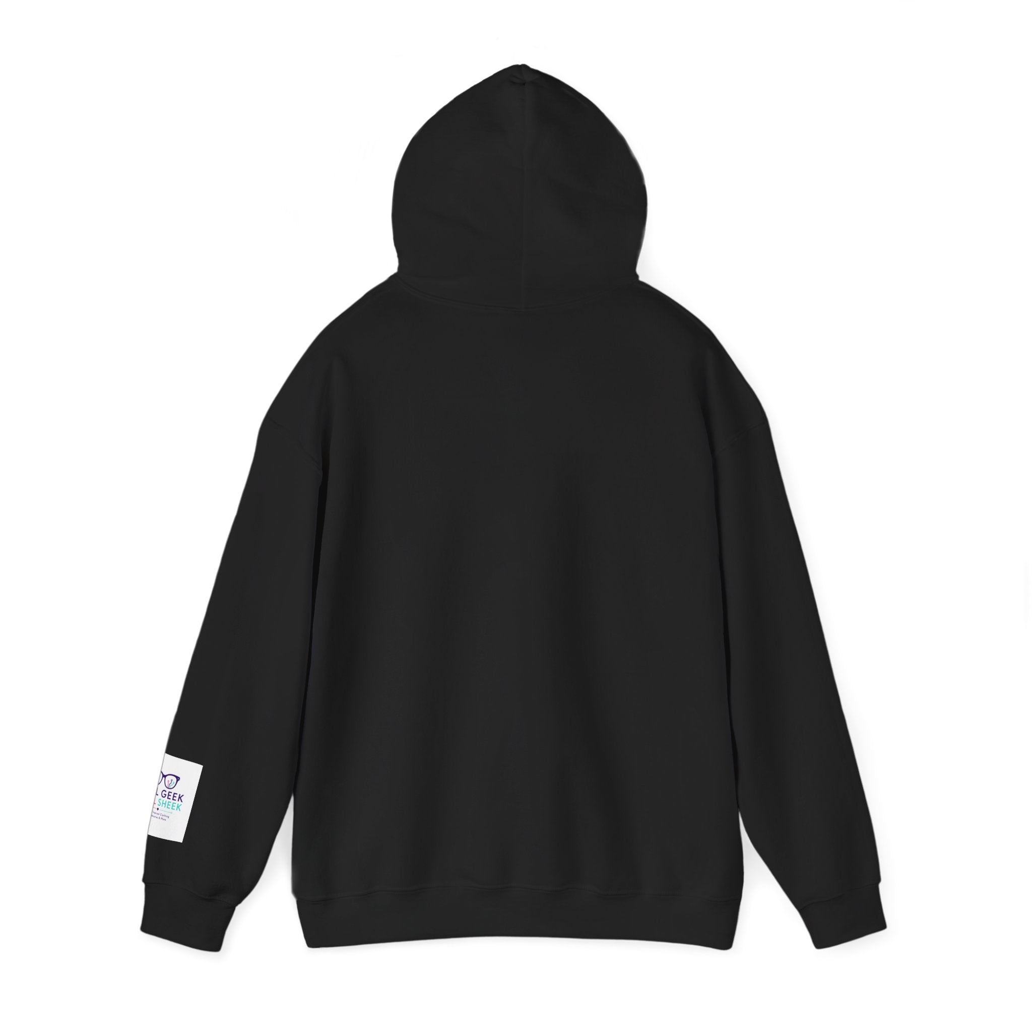 Reactive Hoodie — Modern Graphic Pullover with 'Re Ac TIVE' Text