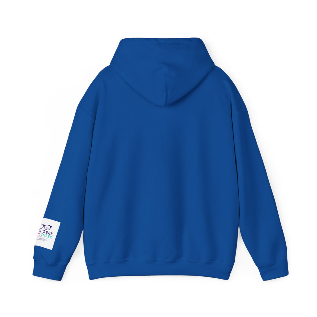 Reactive Hoodie — Modern Graphic Pullover with 'Re Ac TIVE' Text