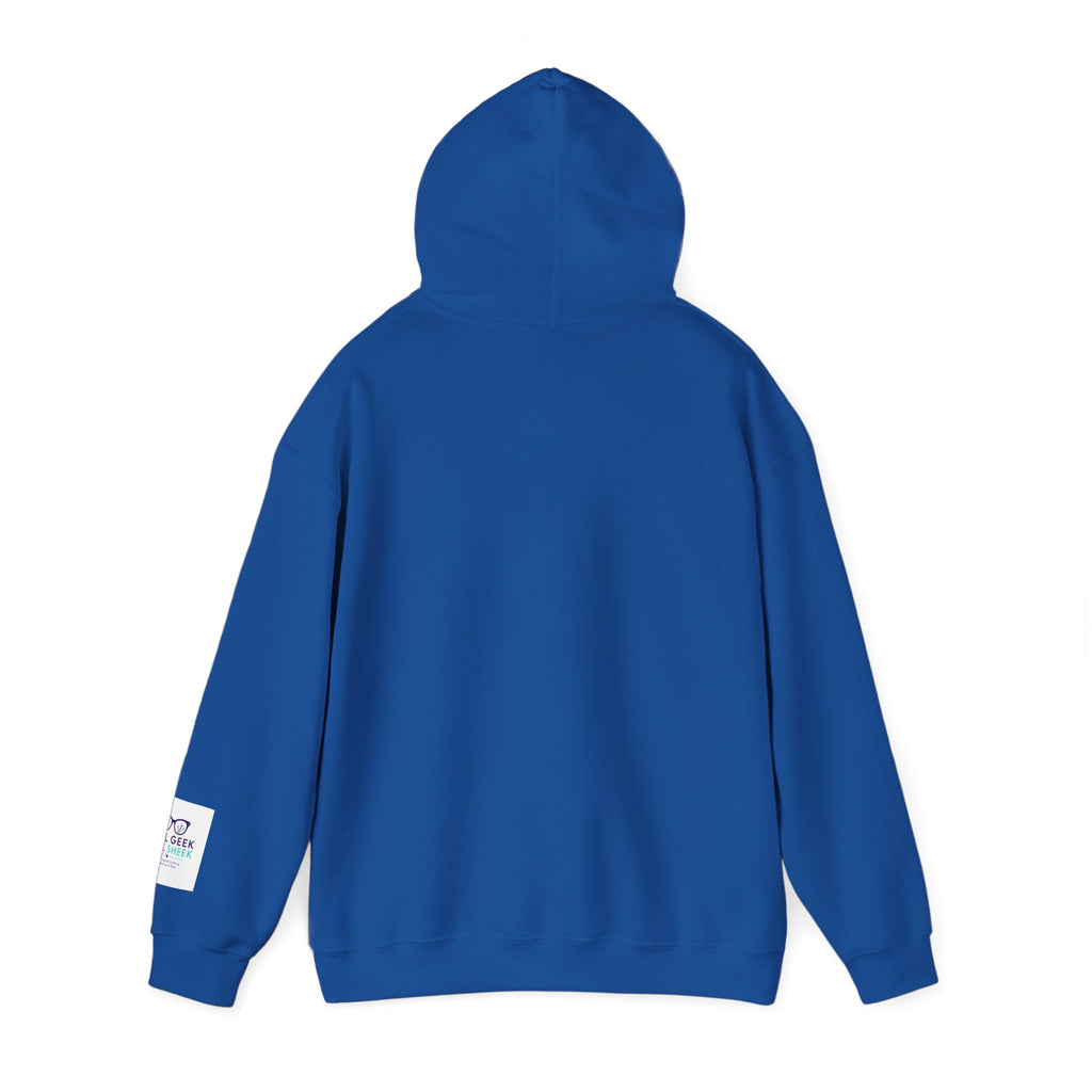 Reactive Hoodie — Modern Graphic Pullover with 'Re Ac TIVE' Text