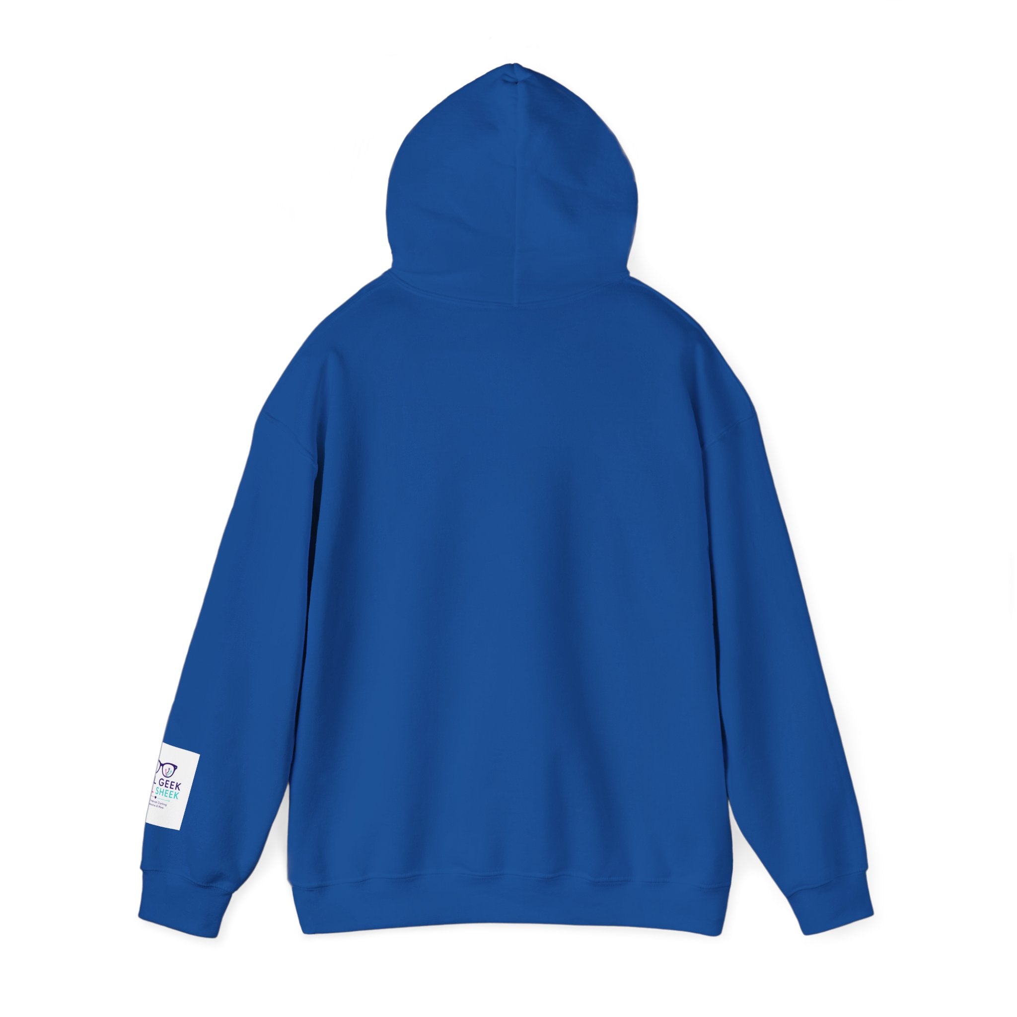Reactive Hoodie — Modern Graphic Pullover with 'Re Ac TIVE' Text