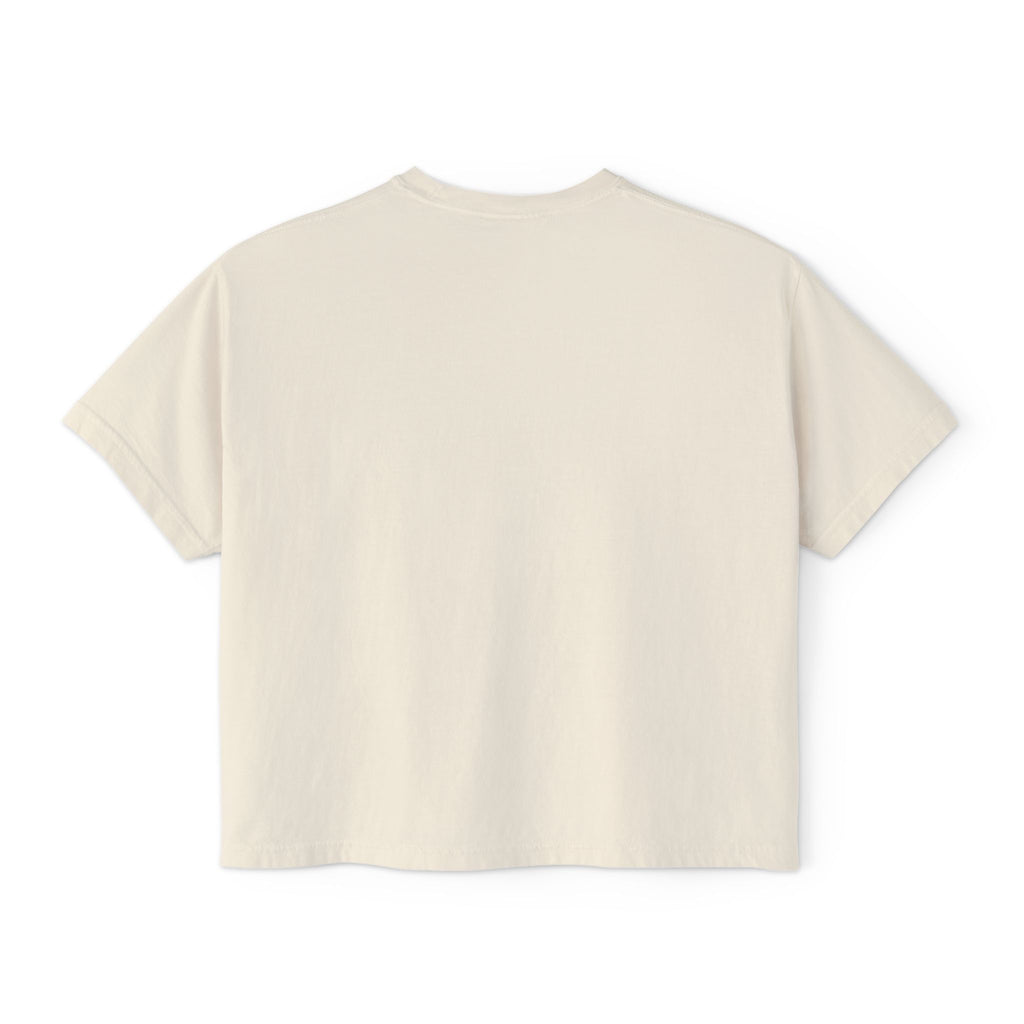 Boxy Tee — "Read, Research, Rise" Feminist Empowerment Crop T-Shirt