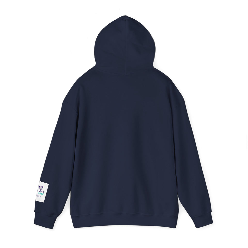 Reactive Hoodie — Modern Graphic Pullover with 'Re Ac TIVE' Text