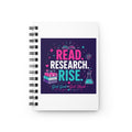Read. Research. Rise. Spiral Journal — Girl Geek STEM Notebook