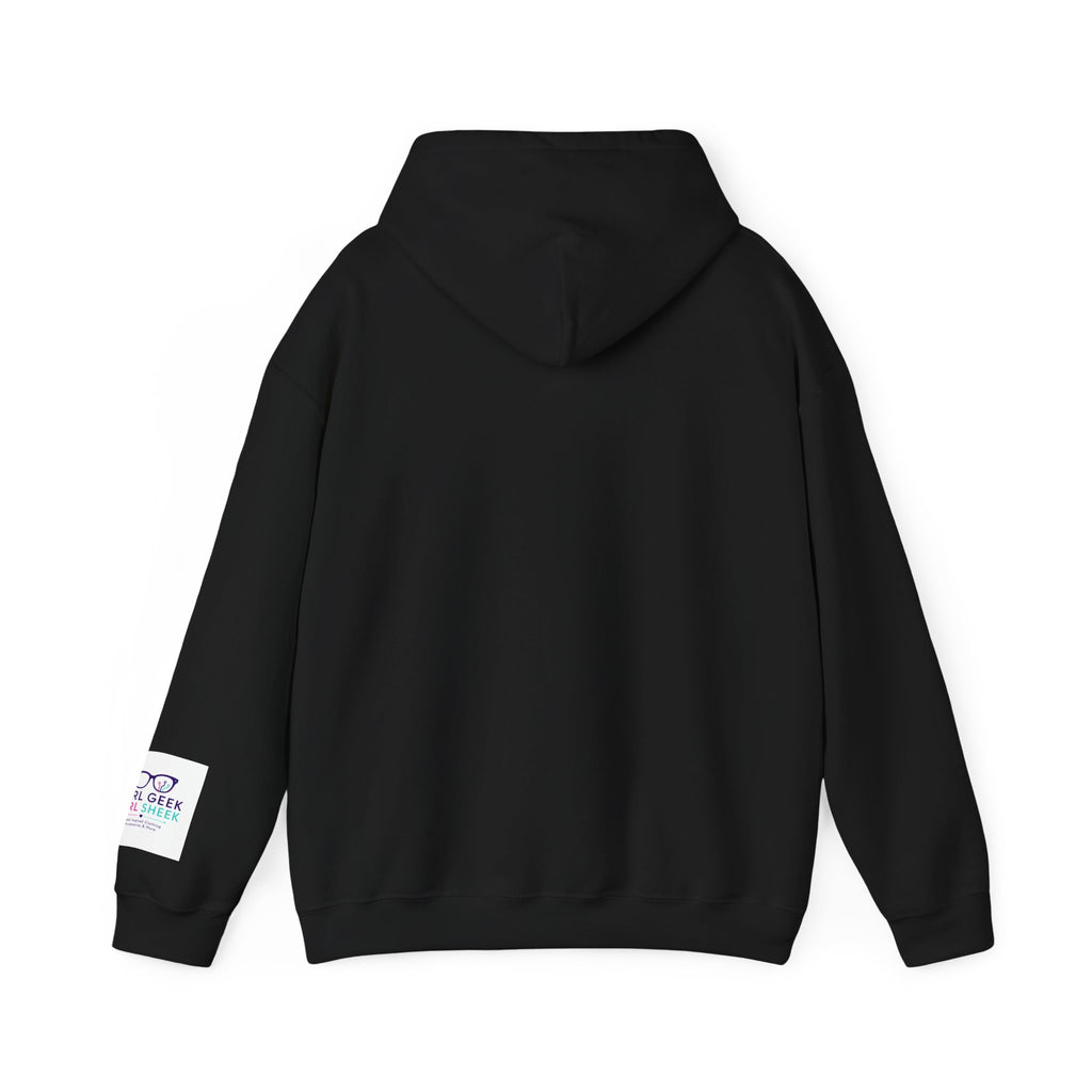 Reactive Hoodie — Modern Graphic Pullover with 'Re Ac TIVE' Text