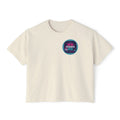 Boxy Tee — "Read, Research, Rise" Feminist Empowerment Crop T-Shirt