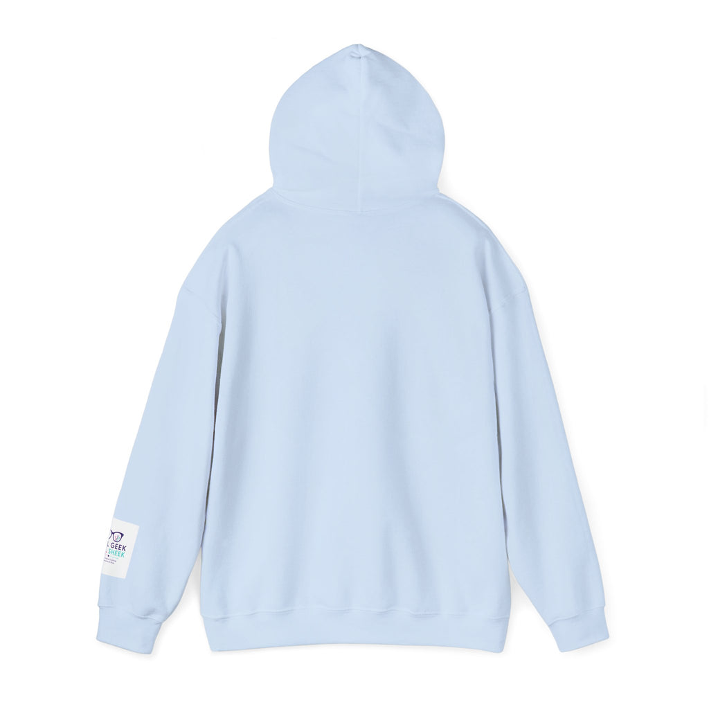 Reactive Hoodie — Modern Graphic Pullover with 'Re Ac TIVE' Text