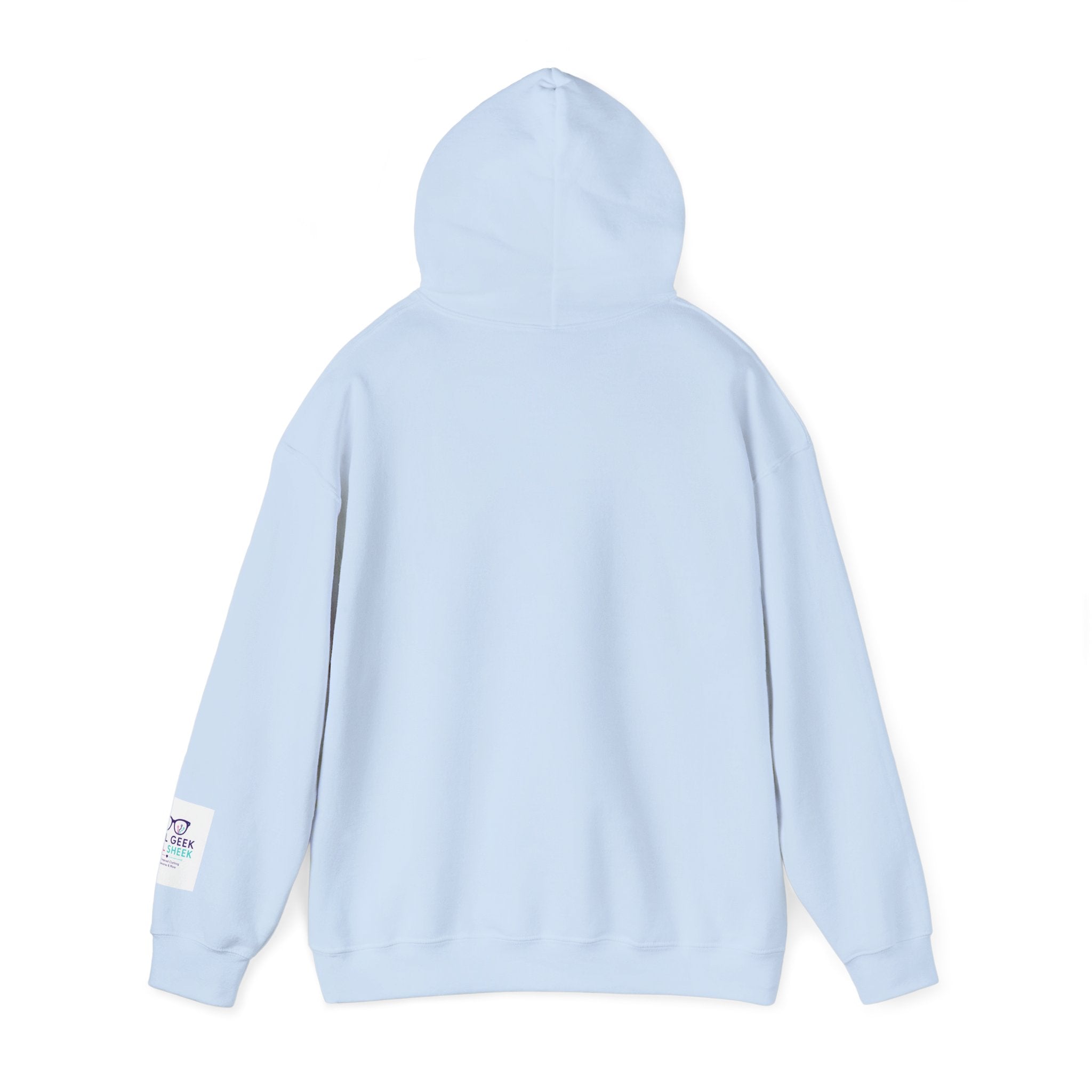 Reactive Hoodie — Modern Graphic Pullover with 'Re Ac TIVE' Text