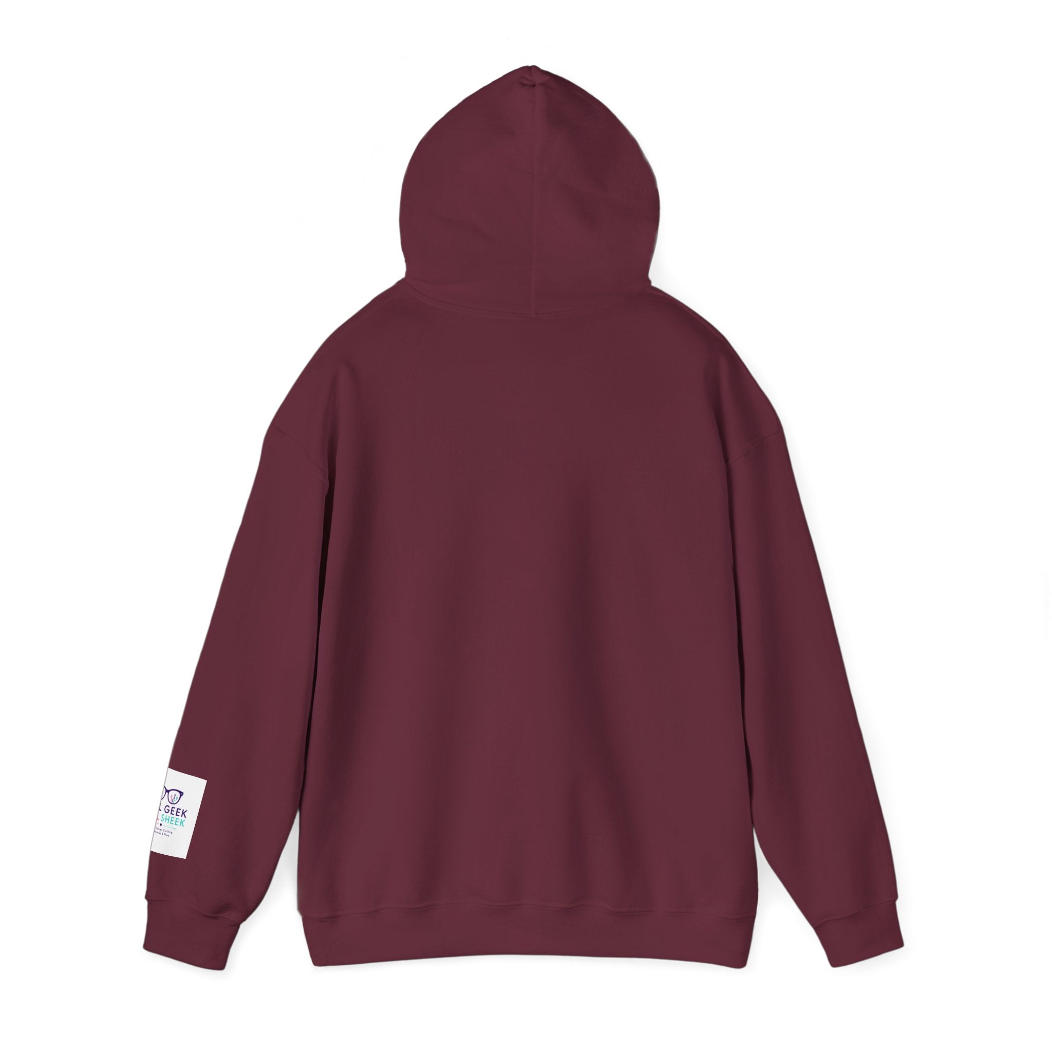Reactive Hoodie — Modern Graphic Pullover with 'Re Ac TIVE' Text