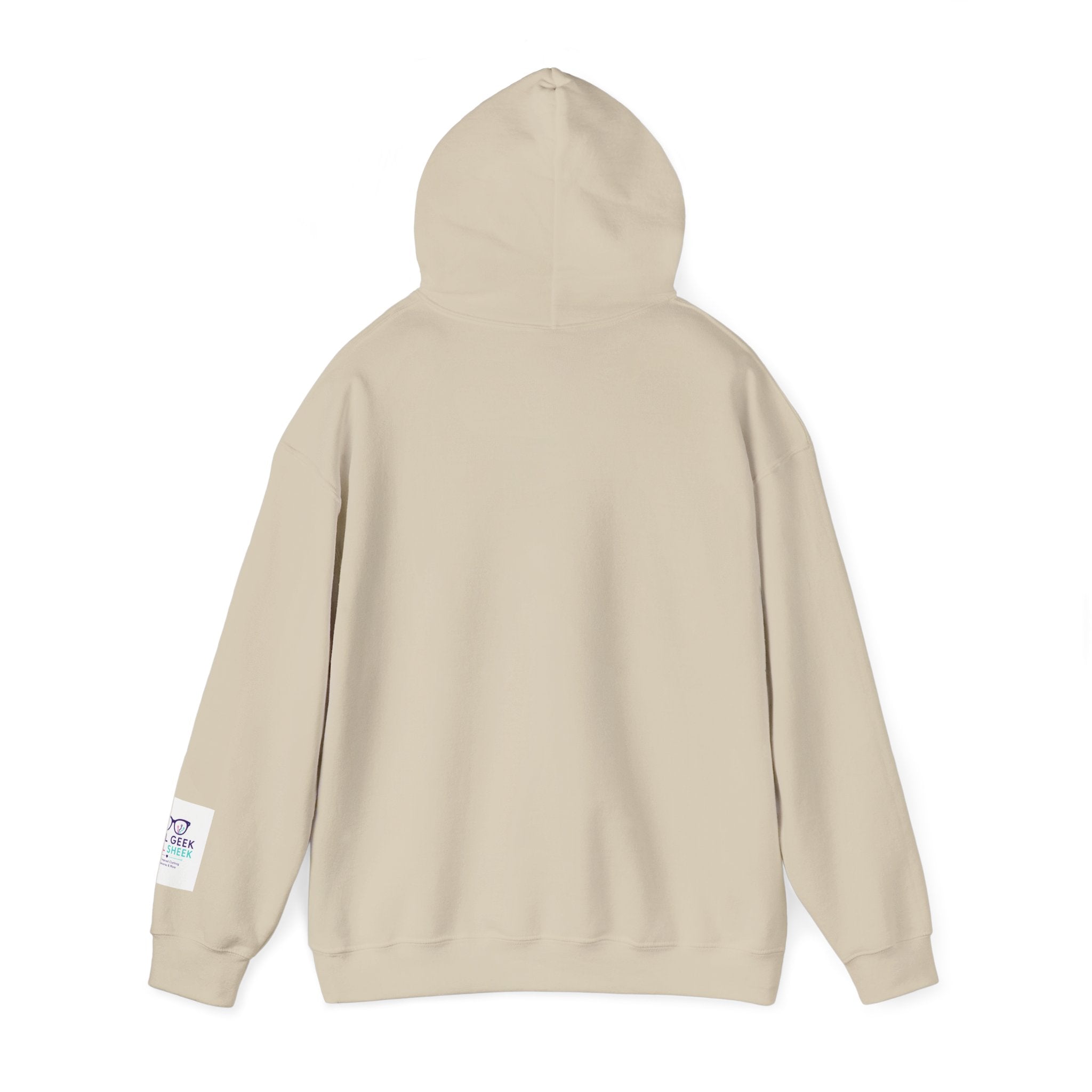Reactive Hoodie — Modern Graphic Pullover with 'Re Ac TIVE' Text