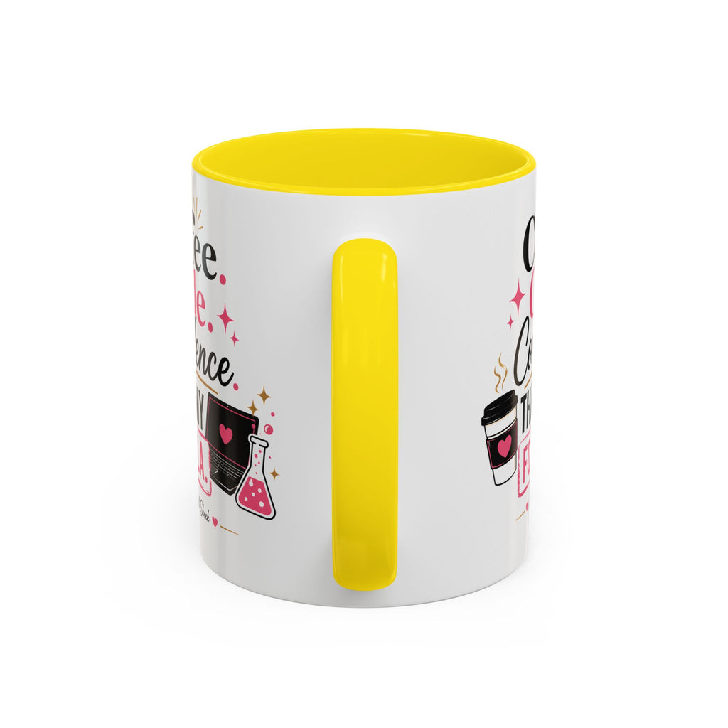 Coffee Mug — "Coffee. Code. Confidence." Programmer Gift Accent Mug