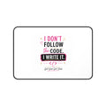 I Don't Follow The Code — I Write It Desk Mat | Girl Geek, Programmer Mousepad