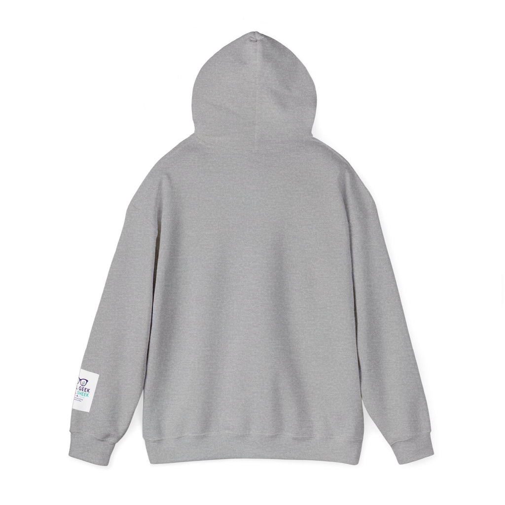 Reactive Hoodie — Modern Graphic Pullover with 'Re Ac TIVE' Text