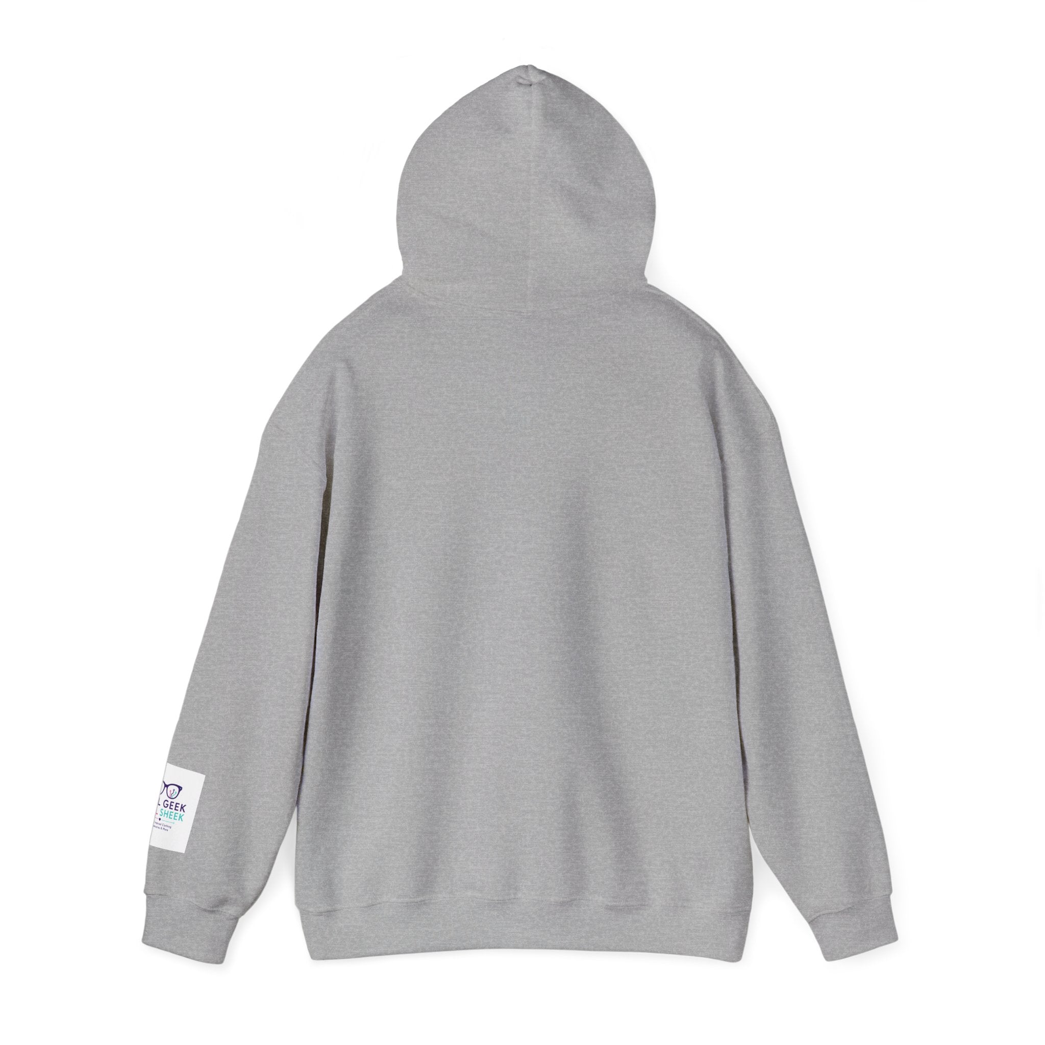 Reactive Hoodie — Modern Graphic Pullover with 'Re Ac TIVE' Text
